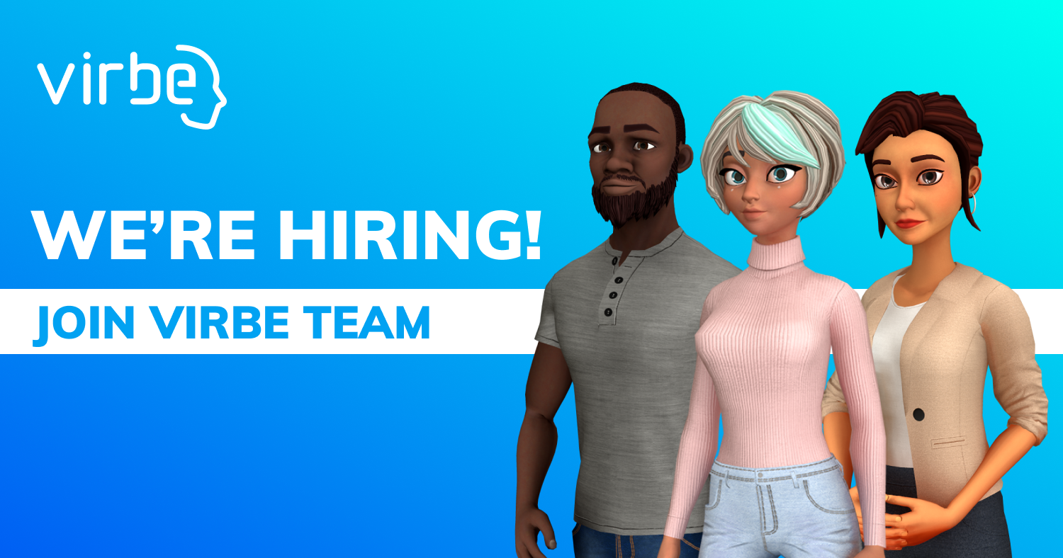 We're hiring! Join Virbe team